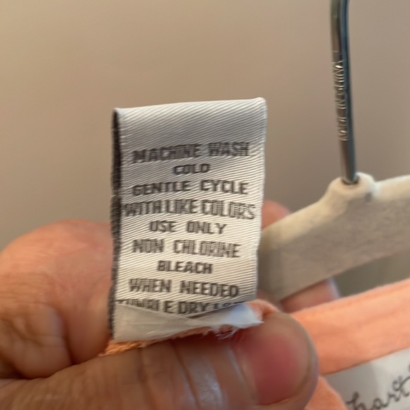 NWOT Peach colored blouse size small - Picture 5 of 5